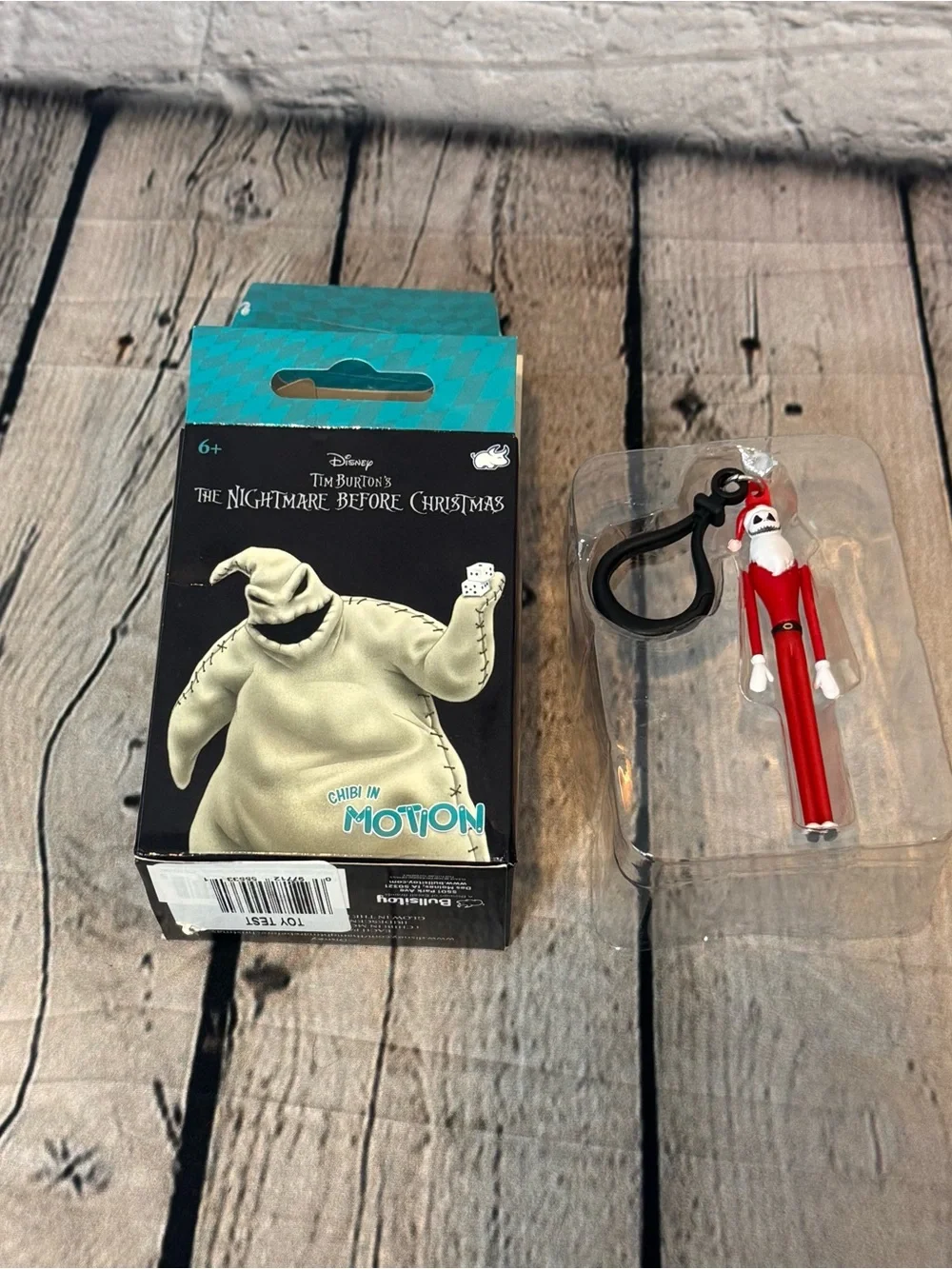 The Nightmare Before Christmas Santa Jack Motion Keychain